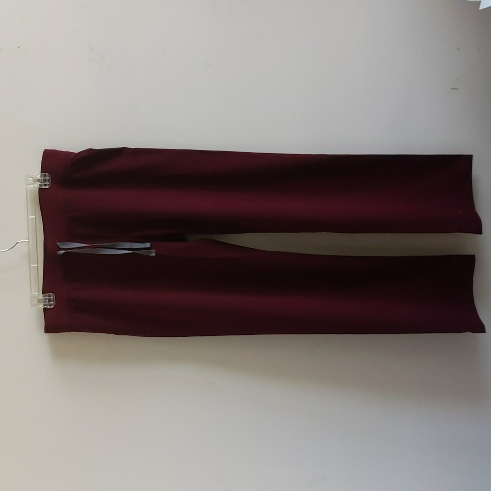 Figs magenta scrub pants